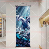 Pokémon Anime Elf Dragonite Gengar Pikachu Charizard Kyogre Rayquaza HD Poster Scroll Painting Art Hanging Painting Holiday Gift