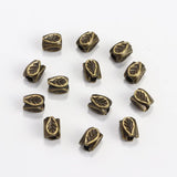 100pcs Mixed Tibetan Silver Gold Color Flower Leaf Metal Loose Spacer Bead For Jewelry Making Diy Bracelet Accessories Wholesale