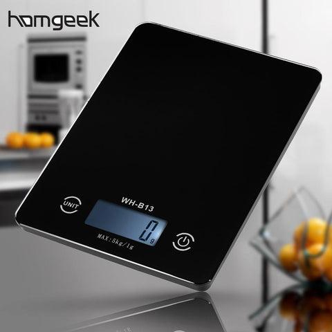 5KG Digital Kitchen Scale Electronic Food Scale 1g G/LB/OZ Kitchen Weight Measuring Scale for Baking Cooking Tare Function Good