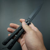 Butterfly in Knife Fly Dragon Coated Training Folding Knife Butterfly Not Sharp Butterfly No Edge Gift Practice Tools