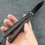 Butterfly in Knife European-style