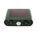 Outdoor Waterproof Solar Power Ultrasonic Animal Pest Mouse Repeller PIR Sensor Garden Cat Dog Fox Repellent Keep Animals Away