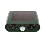 Outdoor Waterproof Solar Power Ultrasonic Animal Pest Mouse Repeller PIR Sensor Garden Cat Dog Fox Repellent Keep Animals Away