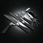 6pcs/set Kitchen Knife Set Professional Chef Sharp Knives Kitchen Fruit Knife with Storage Case Chef's Set Boxed Knife Sets