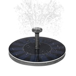 Solar-power Fountain Brushless Pump Plants Watering Kit with Monocrystalline Solar Panel for Bird Bath Garden Pond