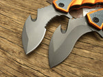 LCM66 Karambit Folding Knife, Fox claw knife csgo Gift Tactical Pocket Knife,outdoor camping jungle survival battle self defense