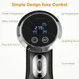 Vacuum Slow Sous Vide Food Cooker 1500W Powerful Immersion Circulator - LCD Digital Timer Display Stainless Steel