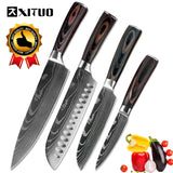 XITUO Kitchen Knives Stainless Steel Damascus