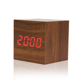 Wooden LED Digital Alarm Clock