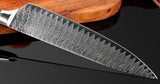 XITUO Kitchen Knife 8 inch Professional Chef Knives Japanese 7CR17 High Carbon Stainless Steel Meat Santoku Knife Pakka Wood New