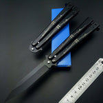 2018 New Big Bridge Butterfly in Knife Survival Knifes Pocket EDC No Edge Practice knives Butterfly training Tools 