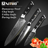 Quality Japan VG10 Damascus steel kitchen knife