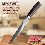 XITUO Sharp multi japan kitchen knife 8"inch chef knife 7CR17Mov stainless steel Santoku knives meat cleaver kitchen accessories