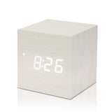 Wooden LED Digital Alarm Clock