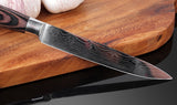 XITUO High quality 5"inch Chef knife Utility Paring Knives Imitation Damascus steel kitchen Peeling Knives Sharp Steak Knives