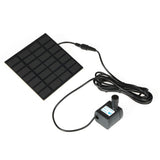 Solar Fountain Pump Brushless Motor Water Pump Aquarium Rockery Fountain for Garden Submersible Water Fountain Home Decor 150L/H