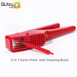 Garlic Press Slicer Mincer 2 In 1