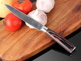 XITUO High quality 5"inch Chef knife Utility Paring Knives Imitation Damascus steel kitchen Peeling Knives Sharp Steak Knives