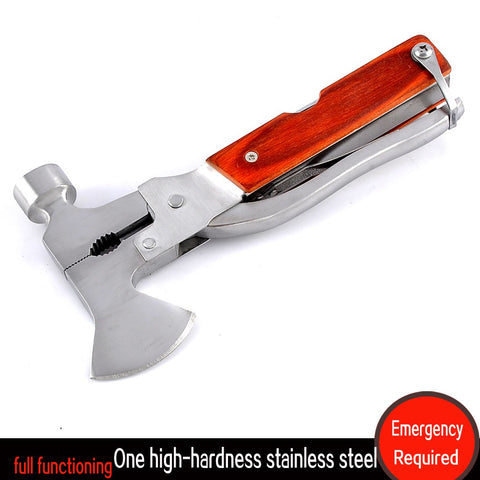 Multifunctional Car Safety Hammer Life-saving Hammer Car Axe Pliers Window Escape with Pouch Axe Hammer