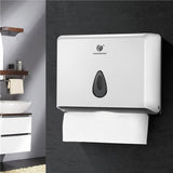 Wall-mounted Bathroom Tissue Dispenser Tissue Box Holder for Multifold Paper Towels Plastic Tissue Box Room Kitchen Toilet Paper