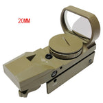 Riflescope 20mm Rail Holographic Red Dot Sight 4 Reticle tactical Scope Collimator Optical sight Hunting Airsoft Optics