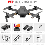 V4 WIFI FPV  Drone WiFi live video FPV 4K/1080P HD Wide Angle Camera Foldable Altitude Hold Durable RC Drone