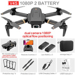 V4 WIFI FPV  Drone WiFi live video FPV 4K/1080P HD Wide Angle Camera Foldable Altitude Hold Durable RC Drone