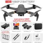 V4 WIFI FPV  Drone WiFi live video FPV 4K/1080P HD Wide Angle Camera Foldable Altitude Hold Durable RC Drone