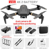 V4 WIFI FPV  Drone WiFi live video FPV 4K/1080P HD Wide Angle Camera Foldable Altitude Hold Durable RC Drone