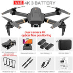 V4 WIFI FPV  Drone WiFi live video FPV 4K/1080P HD Wide Angle Camera Foldable Altitude Hold Durable RC Drone