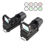MAGORUI 11/20 mm Rail Mount Riflescope Hunting Optics Holographic Red Dot Sight Reflex 4 Reticle Tactical Gun Accessories