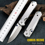 high Quality!CR NIMI tactical Folding Knives 5CR15 Blade all steel handle Camping Outdoor Survival Knives Pocket EDC Tools