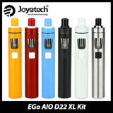 100% Original Joyetech ego AIO D22 XL Kit 4ml Tank With 2300mAh Battery VS ego AIO Kit Electronic Cig AIO Kit