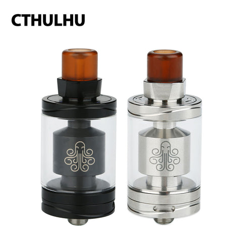 New Original 3.5ml Cthulhu Hastur MTL RTA Tank with 5 Swappable Air Flow Resisters & Raised Building Deck E-cig Vape Atomizer
