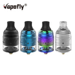 Original Vapefly Galaxies MTL RDTA Tank 2ml Atomizer 22.2mm Single Coil Rebuildable Tank E-cig Vape Tank Vs Galaxies MTL RTA