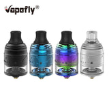 Original Vapefly Galaxies MTL RDTA Tank 2ml Atomizer 22.2mm Single Coil Rebuildable Tank E-cig Vape Tank Vs Galaxies MTL RTA