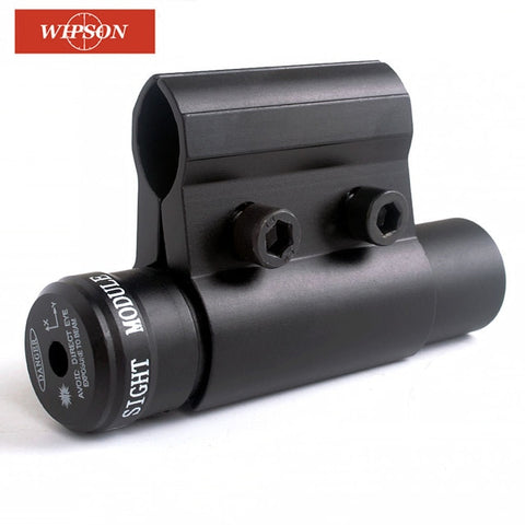 WIPSON Outdoor Hunting Tactical Red Dot Laser Sight Scope With Mount for Pistol Picatinny Rail and Rifle Hunting Optics